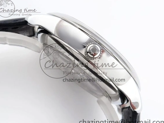 0106 Trendsetting De Ville Power Reserve SS MKF 1:1 Best Edition Blue Textured Dial on Black Leather Strap A 7742